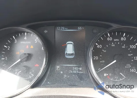 2017 Nissan Rogue S из США, поврежденный, VIN JN8AT2MV9HW256440